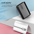 22.5W Super Mini Power Bank Fast Charging Powerbank Built in Type-C Cable 10000mAh PD Fast Charger For Samsung Xiaomi Huawei