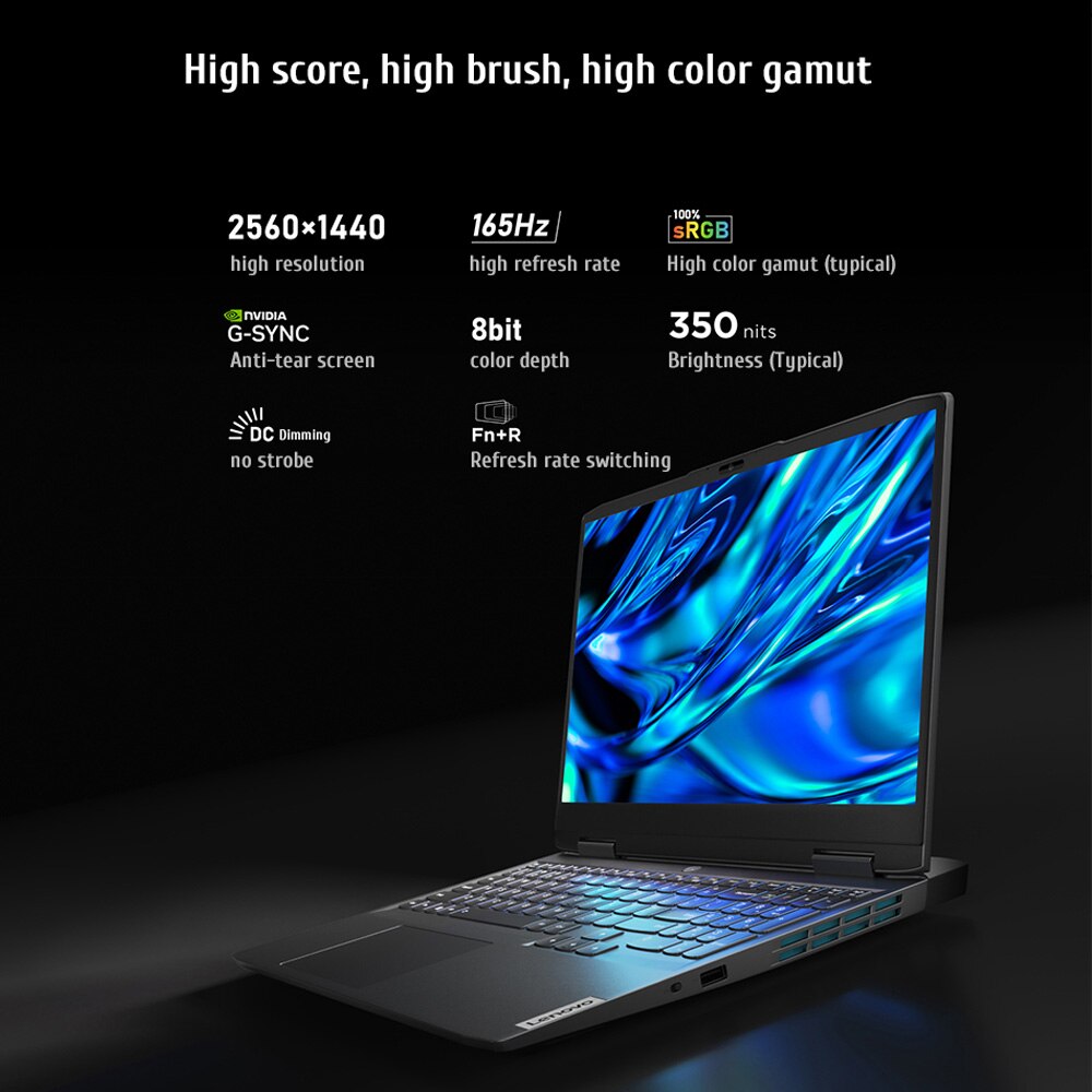 Lenovo GeekPro G5000 Gaming Laptop 13th Gen Intel Core I7-13700H/32GB/2TB SSD/RTX 4060/4050 8GB 15.6-inch Notebook PC 2023 New
