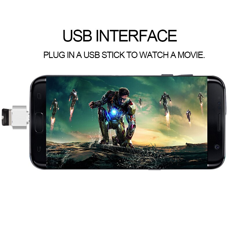 Data Portable OTG Converter Micro USB Male To USB 2.0 Female Adapter For Multiple Android Phone Mobile Phone Adapters Converters