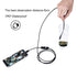 FUGEZA Mini Endoscope Camera Waterproof Endoscope Adjustable Soft Wire 6 LEDS 5.5mm Android Type-C USB Inspection Camea for Car