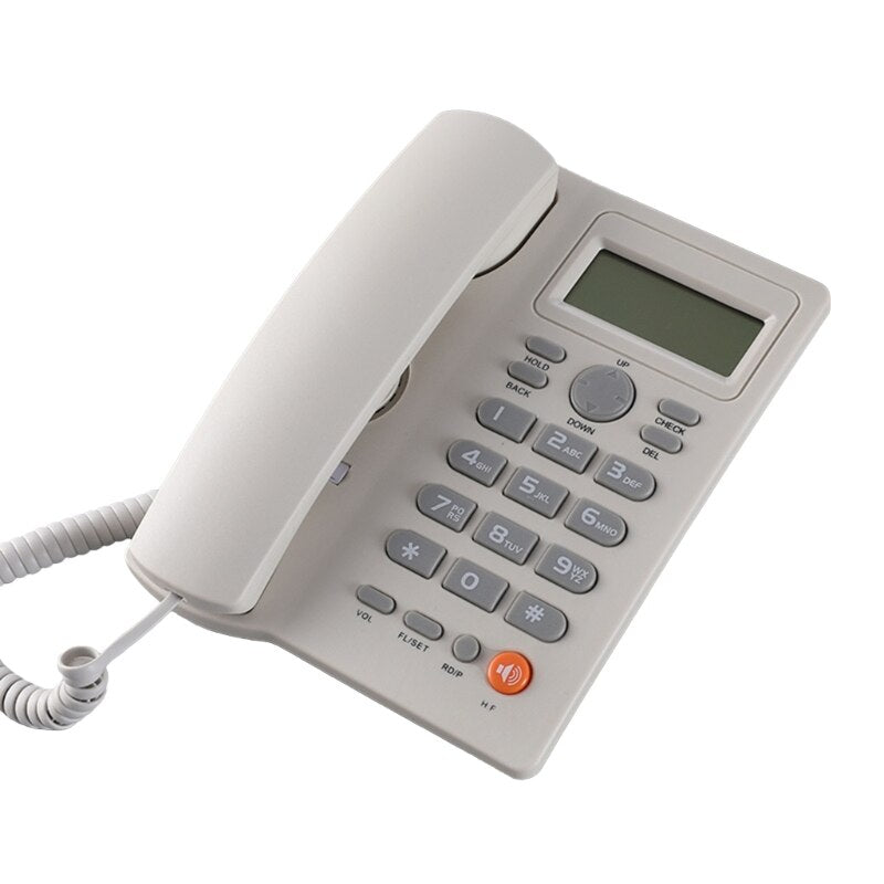 Big Button Landline Phones with Caller Identification for Front Desk Home Hotel