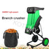 Electric Branch Shredder Garden Shredders High Power Tree Leaf Wood Branch Crusher Electric Pulverizer Garden Tool 50L