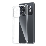 SmartDevil Transparent Bumper Case for POCO F5 Pro 5G M4 Pro F4 for Xiaomi 12T Pro 11T Airbag TPU Back Cover Lens Camera Protect