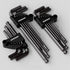 Allen Key Set With an afterburner L Wrench Kit For Allen Screw 9PCS Long Arm Hex Key Set 1.5mm To 10mm Hexagon Spanner Hand Tool