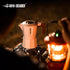 MHW-3BOMBER Stovetop Espresso and Coffee Maker Double Valve Moka Pot Classic Italian and Cuban Café Brewing Travel Camping Tools