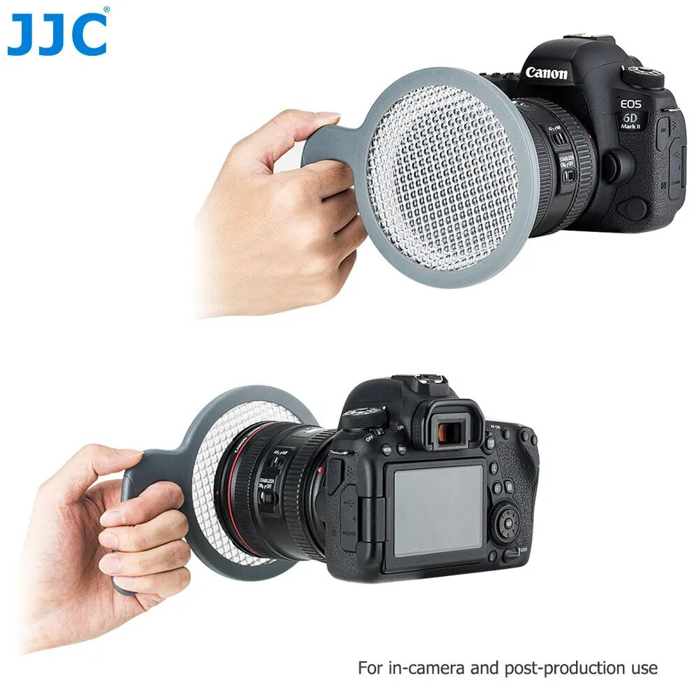 JJC White Balance Filter 95mm Hand-Held Gray Grey Cards Color Correction Checker for Canon Nikon Camera Photography Accessories