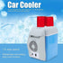 12V Refrigerator Freezer Heater 7.5L Mini Car Freezer Portable Refrigerator Fridge Electric Warmer & Cooler Icebox Travel X0I1