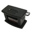 Mini Electric Fireplace Heater Simulated Flame Quiet Operation Portable Heating Air Warmer Fan Space Heater with Remote Control