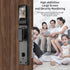 3D Face Recognition Digital Door Lock WiFi Tuya APP Voice Intercom Fingerprint Password IC Card Smart Door Lock Unlock