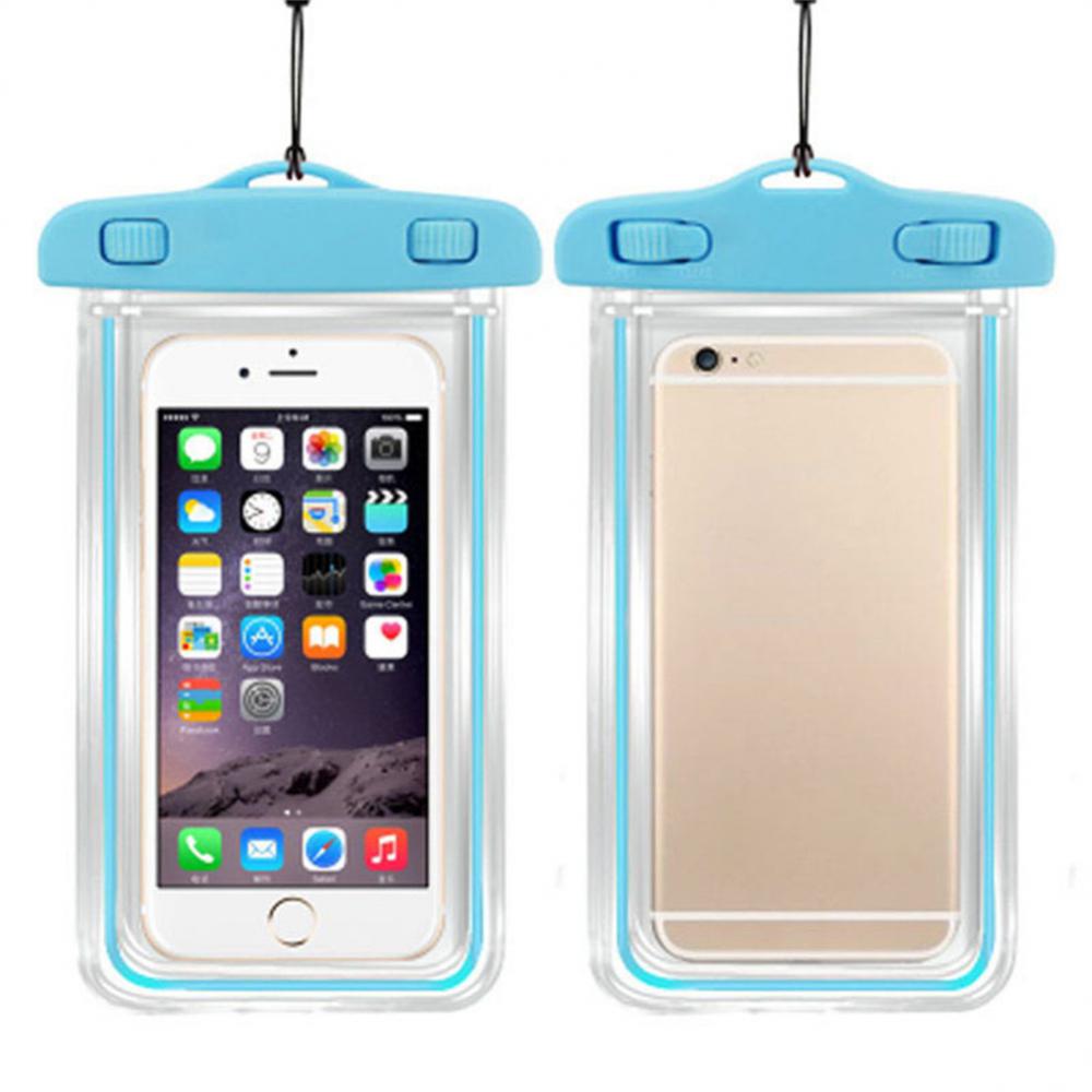 RYRA Universal Waterproof Phone Case Bag Swim Cover Mobile Phone Luminous Airbag Waterproof Bag For IPhone Samsung Xiaomi Huawei
