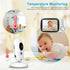 VB603 3.2'' Video Baby Monitor Two-way Audio Night Vision 2.4G Mother Kids Pet Surveillance Camera Temperature Monitoring Screen