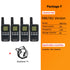 Walkie Talkie 4 pcs included Retevis RB667 Group Call Portable Type-C Recharge Radio Station1.44Inch LCD Display Walkie-talkie