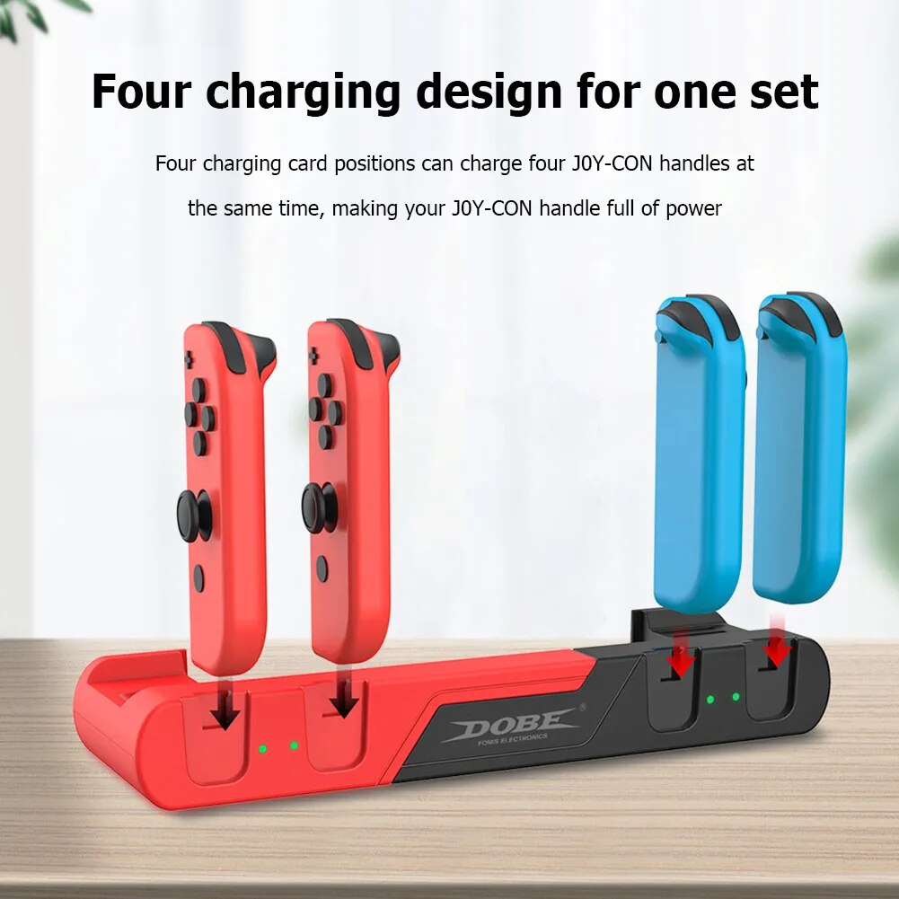 For Joy Con Charger Dock Stand Station Holder for Nintendo Switch OLED for NS Game Controller Gamepad Dock Charging Base Stand