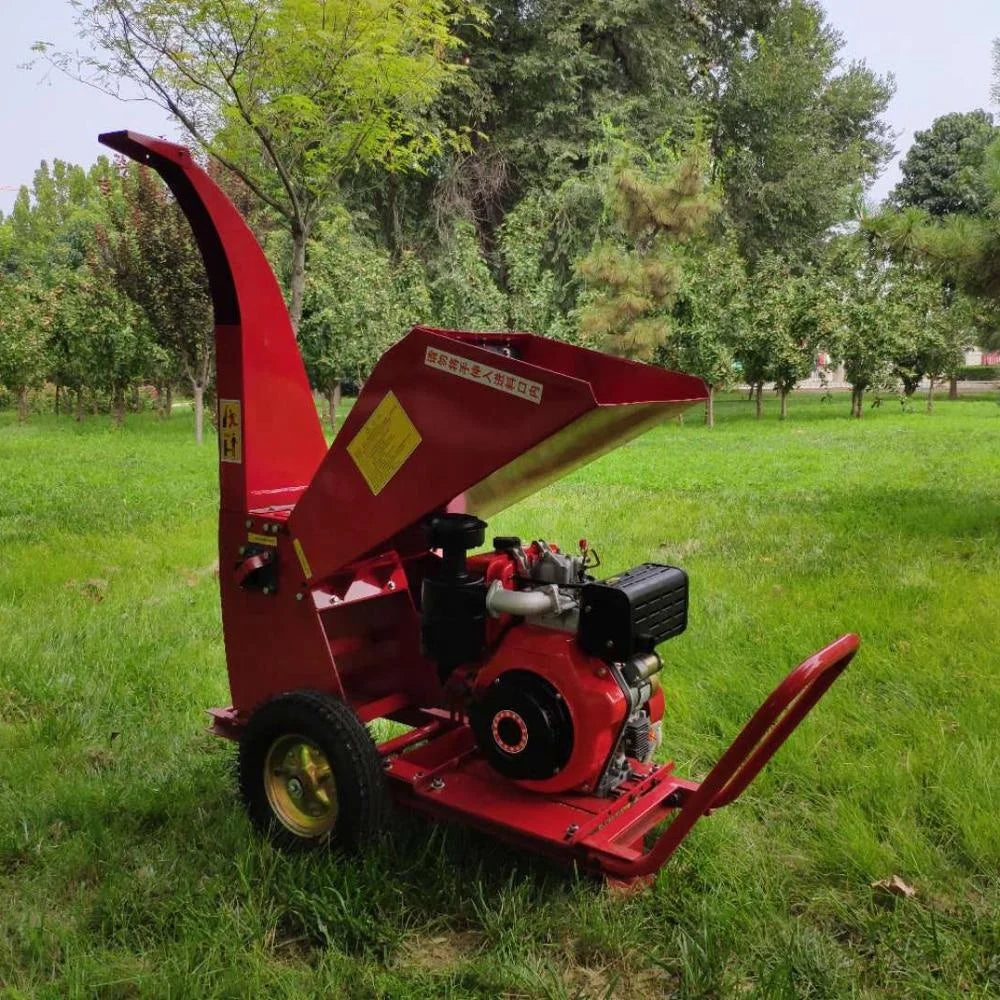 Farm Garden Diesel Engine Tree Shredder Wood Chipper Forestry Machinery Wood Chipper Shredder