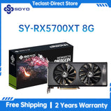 SOYO AMD RX580 5700XT 5500XT 8G graphics card GDDR6 video memory PCIE16x4.0 256-bit 8pin+8pin game card HDMI desktop computer