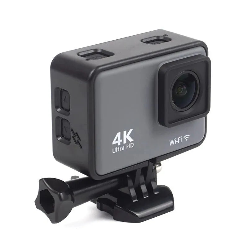 CERASTES Action Camera 4K 60FPS WiFi Anti-shake With Remote Control Screen Waterproof Sport Camera Drive Recorder EIS