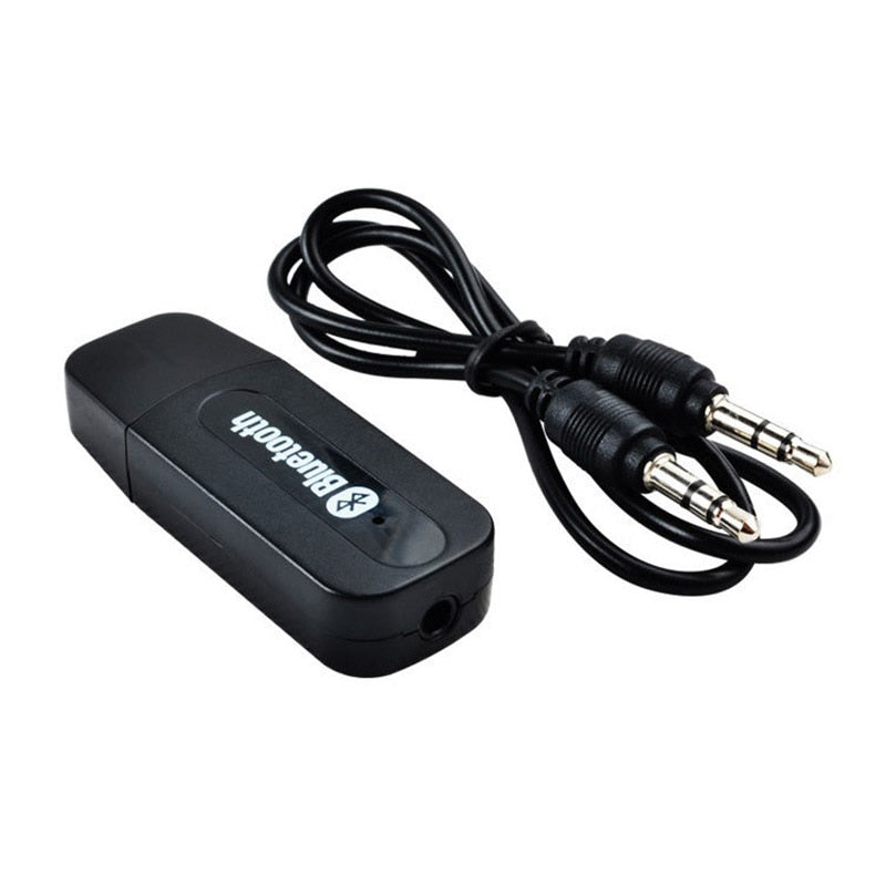 For Android/IOS Mobile Phone 3.5mm Jack USB Bluetooth AUX Wireless Car Audio Receiver A2DP Music Receiver Adapter