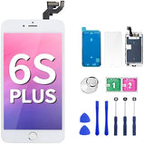Full Set LCD Display for Iphone 8 7 6S 6 Plus Complete Screen Replacement Digitizer Assembly with Front Camera+Phone Receiver