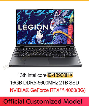 New Lenovo Legion Y9000P 2023 E-sports Gaming Laptop 13th Intel i5-13500HX/i7-13700HX/i9-13900HX 2.5K 240Hz 16inch Game Notebook