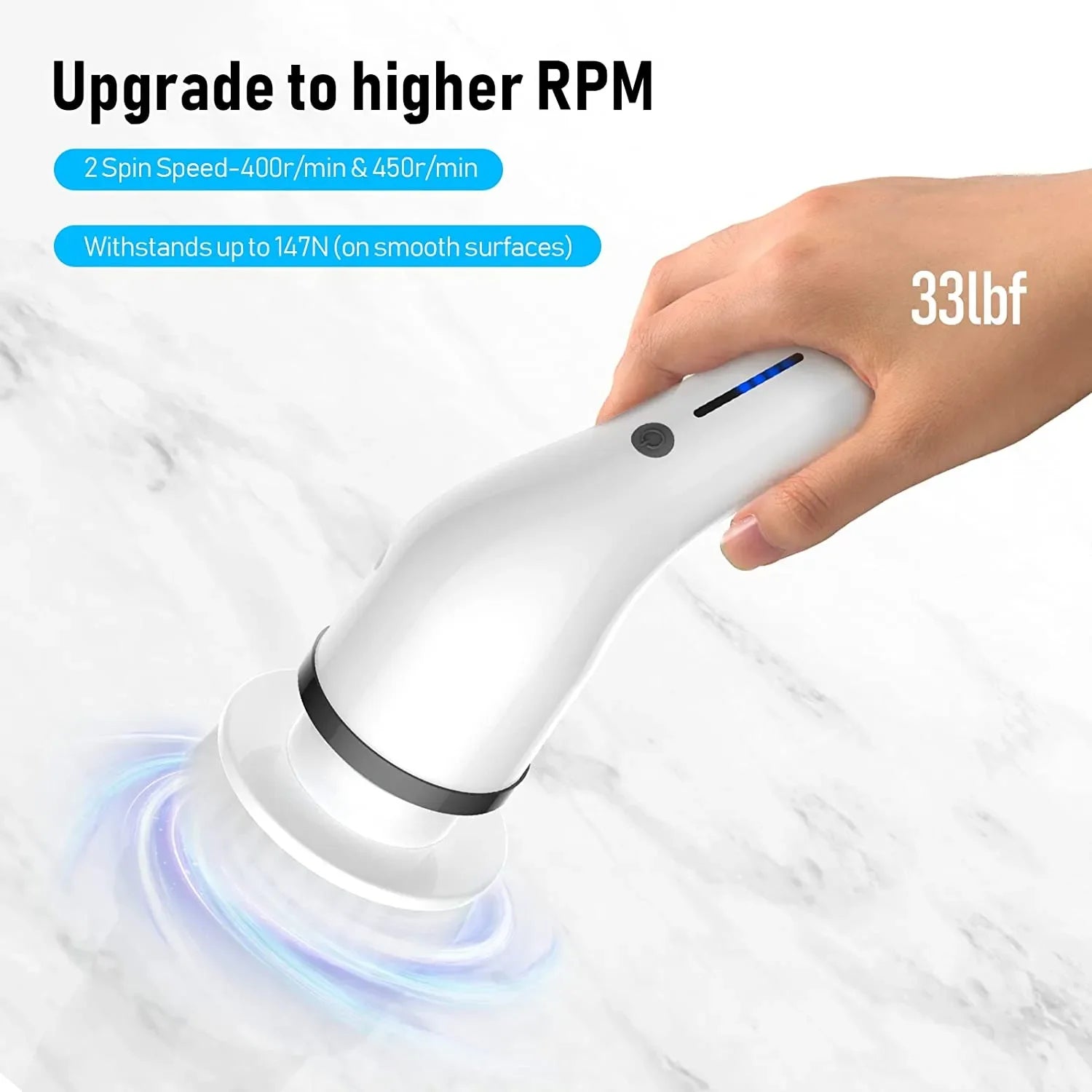 AliExpress Collection 8-in-1 Multifunctional Electric Cleaning Brush USB Charging Bathroom Wash Brush Kitchen Cleaning Tool