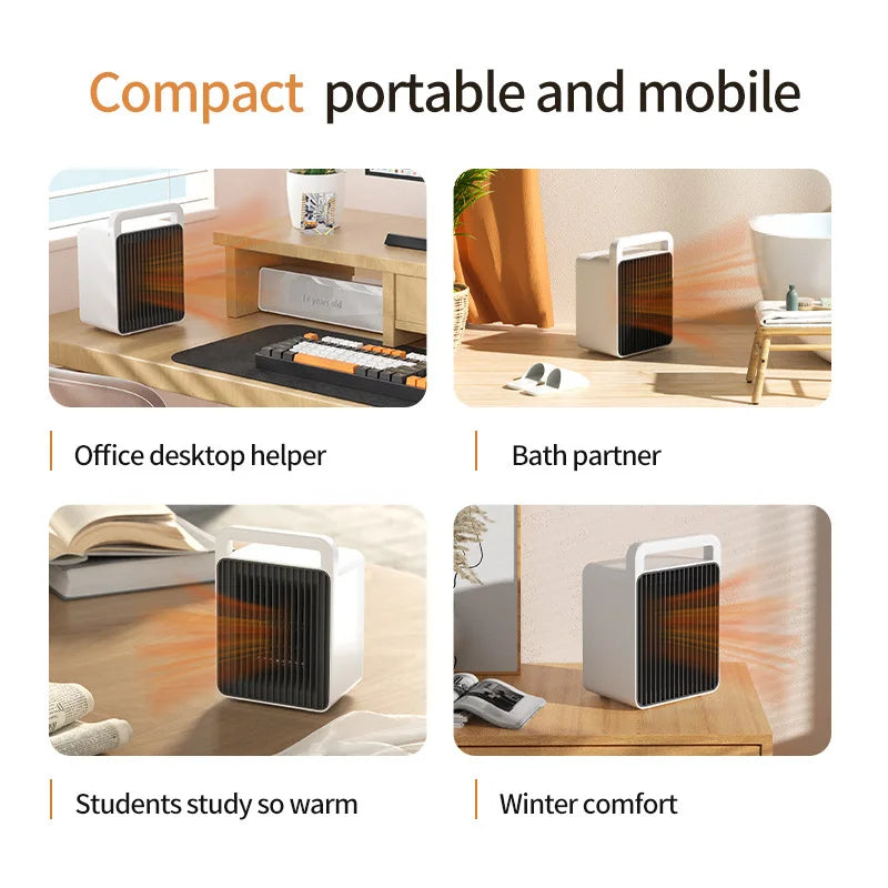 Xiaomi Mijia Electric Heater Desktop Heating fans Quick Heat Portable Warmer Machine PTC heating 2 Gears Adjustment Home Winter