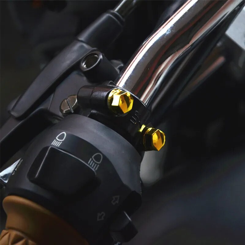 30Pcs/set Motorcycle Colored Nut Cover Modification Screw Cap Decoration Moto Scooters Electric Car Accessories 1.4/1.2/1/0.8CM