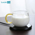 18W Coffee Mug Cup Warmer with Timer 2 Temperatures Settings  for Office Home Desk Cocoa Tea Water Milk Electric Beverage Heater
