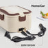 12V 24V Car Electric Lunch Box Portable 110V 220V Water Free Electric Rice Cooker 304 Stainless Steel Lunch Box Food Warmer 1.5L