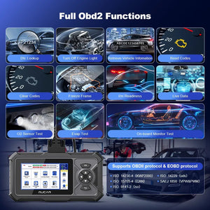 MUCAR CDE900 Pro Obd2 Scanner 2+32G Auto Car Diagnostic Tools Automotive OBD Scanner Tool Code Reader 28 Resets Full Systems