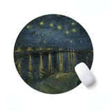 Wheatfields Under A Clouded Sky Van Gogh Mouse Pad Office Computer Non-Slip Thickened Surface for The Mouse Personalized Deskpad