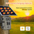 4MP 1440P 4G Solar Power Wildlife Hunting Camera Outdoor Camping Trail Wireless Monitor