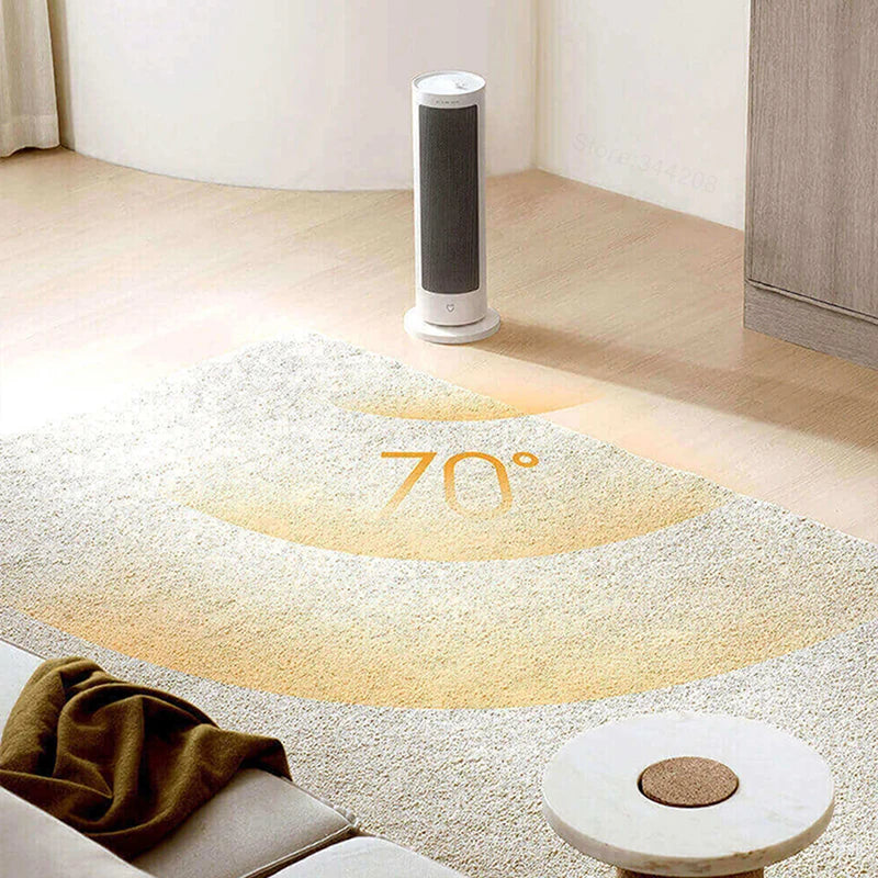 2023 NEW XIAOMI MIJIA Fan Heater Home Electric Heaters 2000W PTC Fast Ceramic Heating Low Noise 70° Wide Angle Air Supply