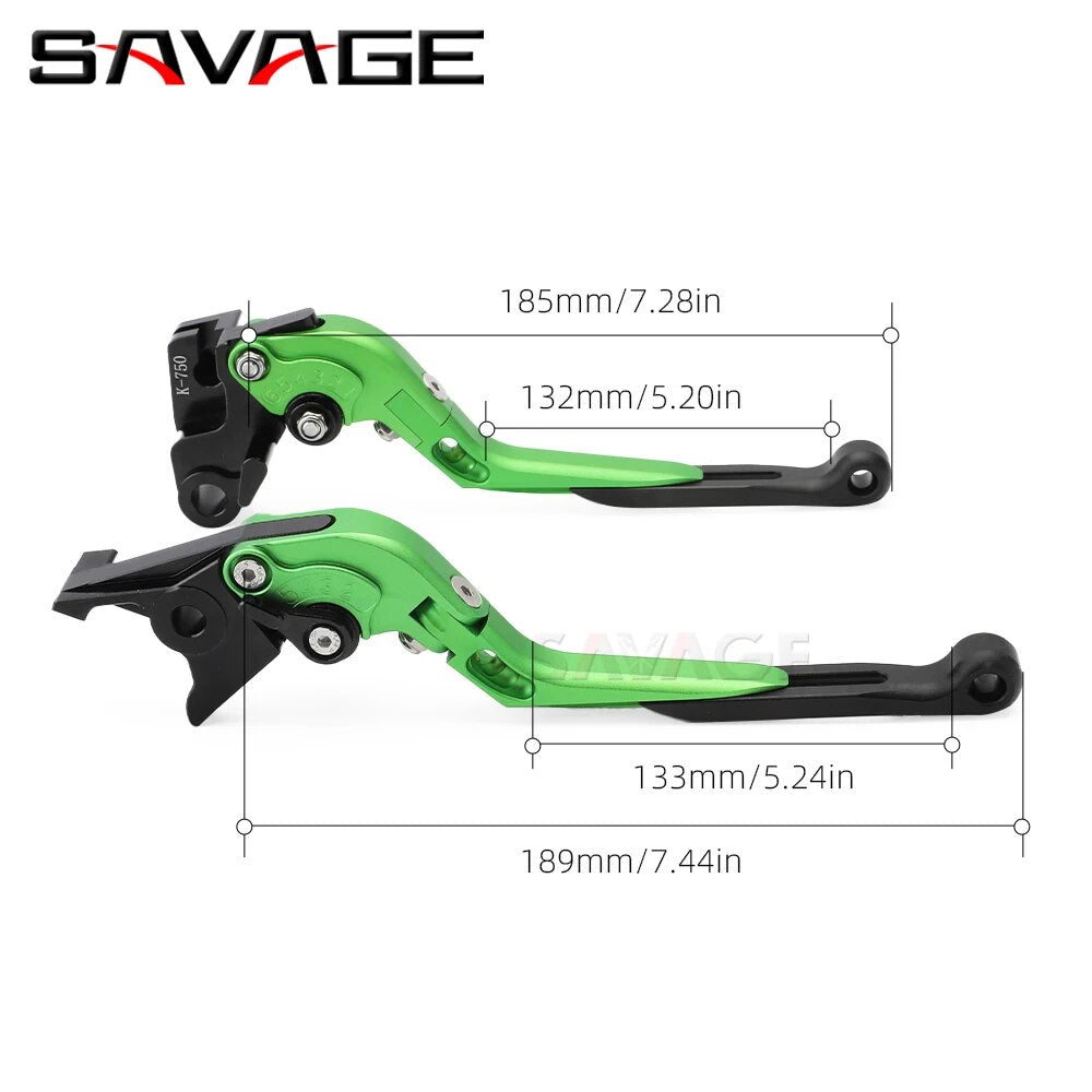 New ZX 4R 4RR Folding Clutch Brake Lever For KAWASAKI ZX4R ZX4RR ZX25R Motorcycle Accessories Adjustable Extendable Brake Handle