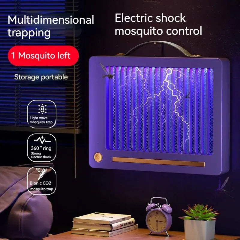 Wall-Mounted Electric Mosquito Killer Light Home Outdoor Fly Light Fly Killer Noiseless Mosquito Killer
