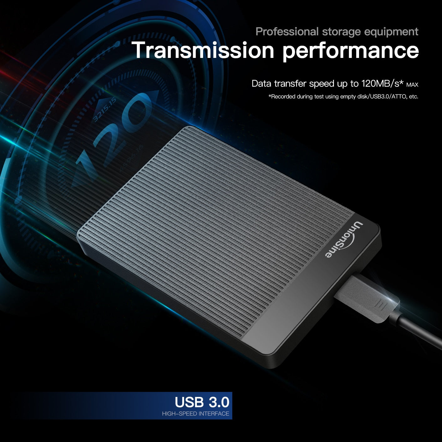 UnionSine HDD 2.5" Portable External Hard Drive 2tb/1tb/500gb/750gb Disk memory USB 3.0 Storage for PC/Mac/Desktop/MacBook/TV
