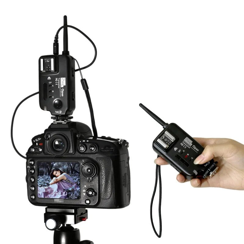 Pixel Opas Wireless Flash Trigger High-Speed Sync Transceiver Flash Receiver for Canon Nikon Sony Photography Accessories