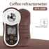 Hand Held Digital Coffee Refractometer 0-26% Brix TDS Coffee Suger Concentration Meter Tester Detector Densitometer RCM-1000BT