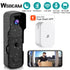 WSDCAM Smart Tuya WIFI Doorbell Camera 1080P HD Wireless Video Doorbell PIR Night Vision Visual Doorbell Camera Home Security