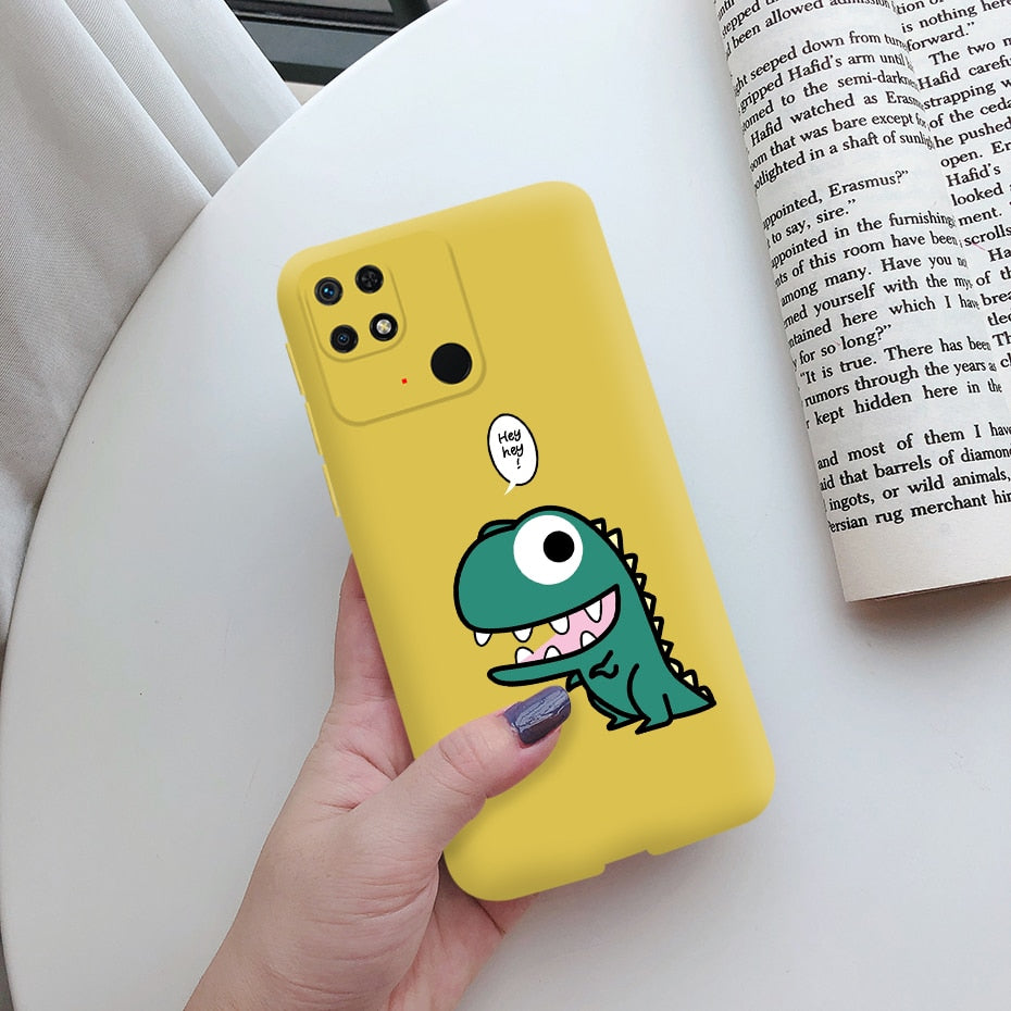 For Redmi 10C Case Redmi 10C Cover Cute Cartoons Painted Soft Silicone Phone Case For Xiaomi Redmi 10C Redmi10C 10 C Case Funda