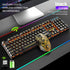 Gaming Mechanical Keyboard  Feel Rainbow LED Backlight USB Keyboard and Mouse Set Ergonomic for PC Laptop Computer Gamer