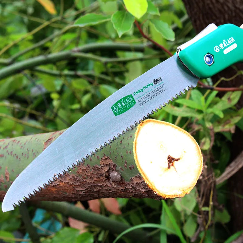 LAOA Pruner Secateurs Pruning SK5 Gardening Serra Outdoor Camping Saws Foldable Sharp Tooth DIY Woodworking Garden Saw