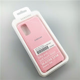 S20FE Case Original Samsung Galaxy S20 FE Ultra Plus S20+ Silky Silicone Cover High Quality Soft-Touch Back Shell