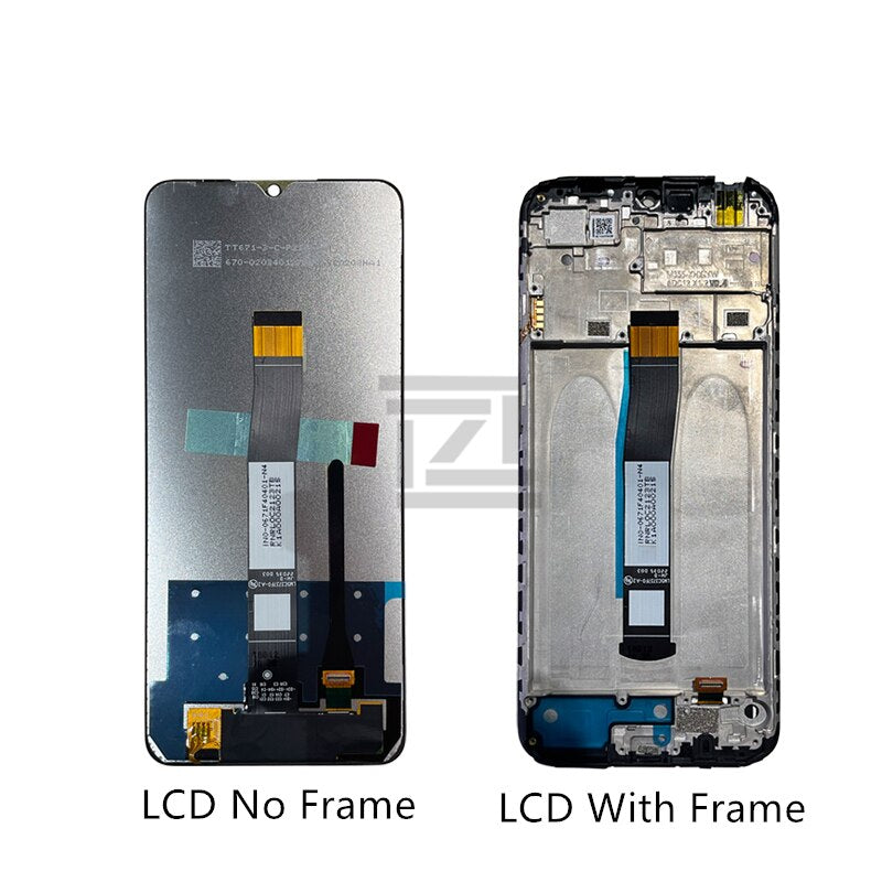 For Xiaomi Redmi 10c Lcd Display Touch Screen Digitizer Assembly With Frame For Redmi 10c Display Replacement Repair Parts