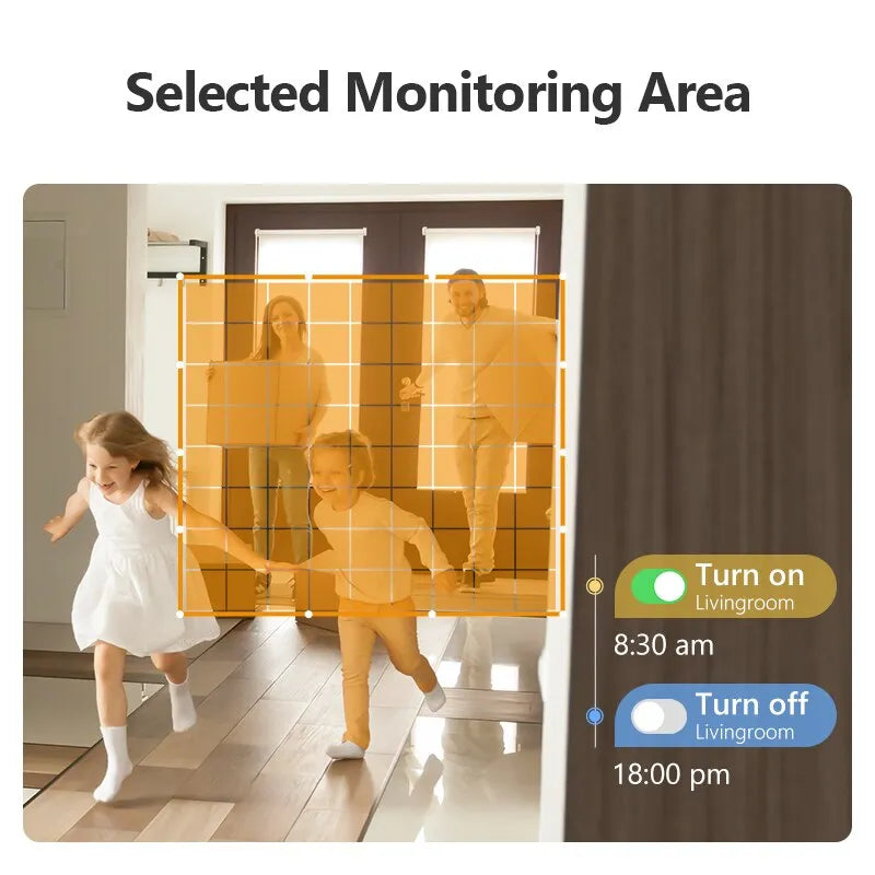 IMOU Indoor Cue 2E 2MP Wifi Security Camera Baby Monitor Night Vision Human Detection IP Camera Video Surveillance