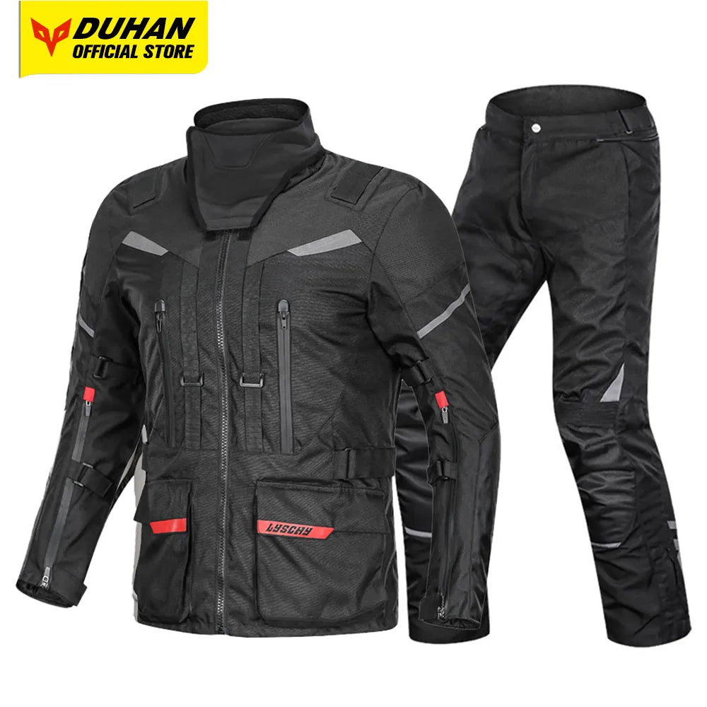 Waterproof Cold-proof Motorbike Jacket Detachable Waterproof Inner Liner Motorcycle Jacket Winter Warm Motocross Riding Clothing