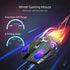 Wireless Gaming Mouse Rechargeable RGB Lights Adjustable DPI Quiet Click Auto Sleep Ergonomic for Gaming Or Working