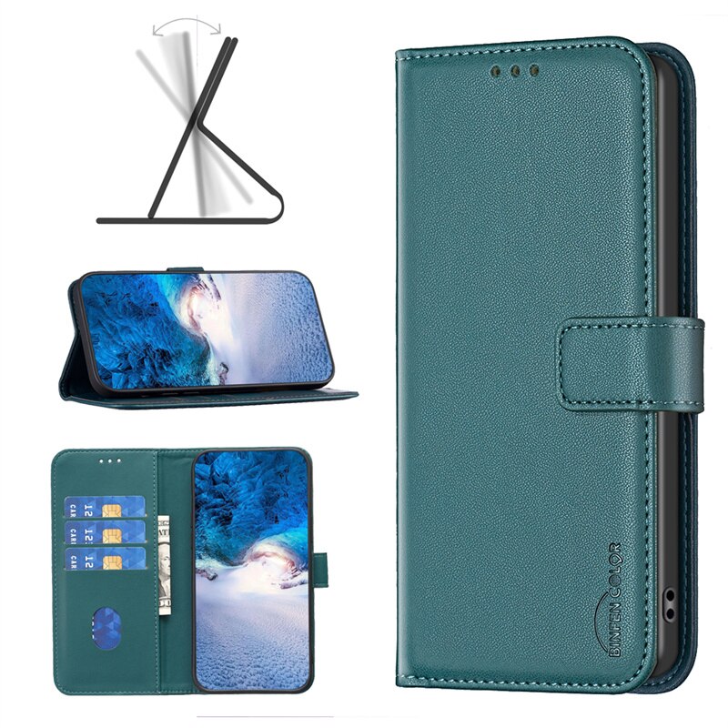 Luxury Flip Leather Phone Case For Samsung Galaxy A54 A14 A34 A13 A53 A24 A23 A33 A73 Magnetic Wallet Cover with Card Slot