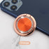 Luxury 360 Degree Universal Finger Ring Phone Holder Smartphone Magnet Metal Spin Rotatable Socket for Magnetic Smartphone Stand