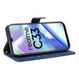 For OPPO Realme C33 Case Flip Wallet Phone Cover For Realme C30 C31 C35 4G Case Leather Cover With Card Slot Holer