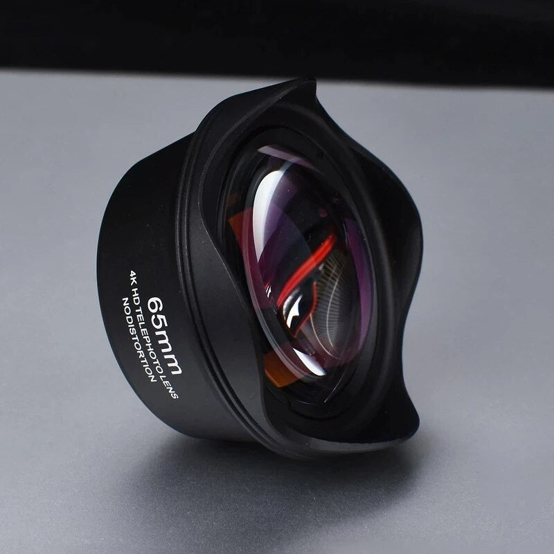 65mm Telephoto Phone External Lens with 4K HD 2.5X High-definition  Phone  Lenses for iPhone 13 12 pro max Android phones
